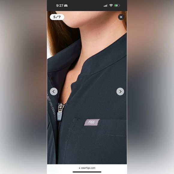 FIGS Rafaela Cargo Scrub Jumpsuit - Picture 3 of 6